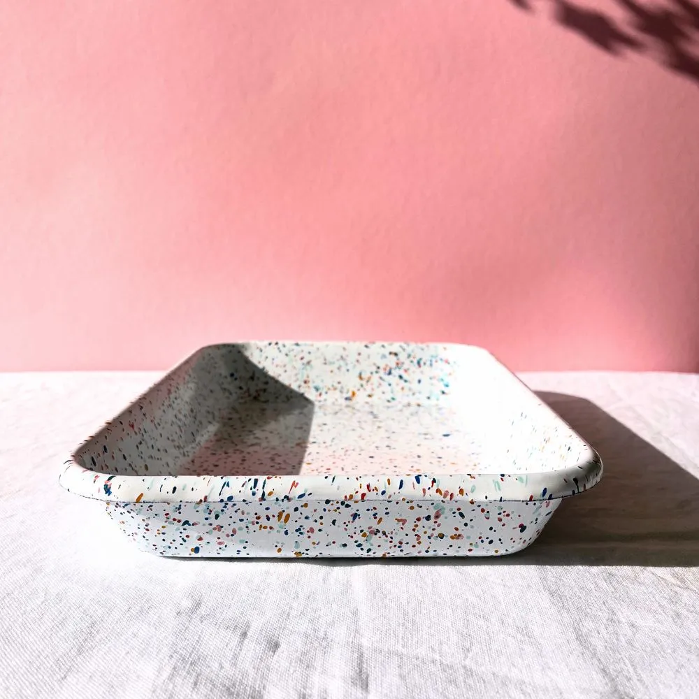 formabiala2 Forma do pieczenia emaliowana biała