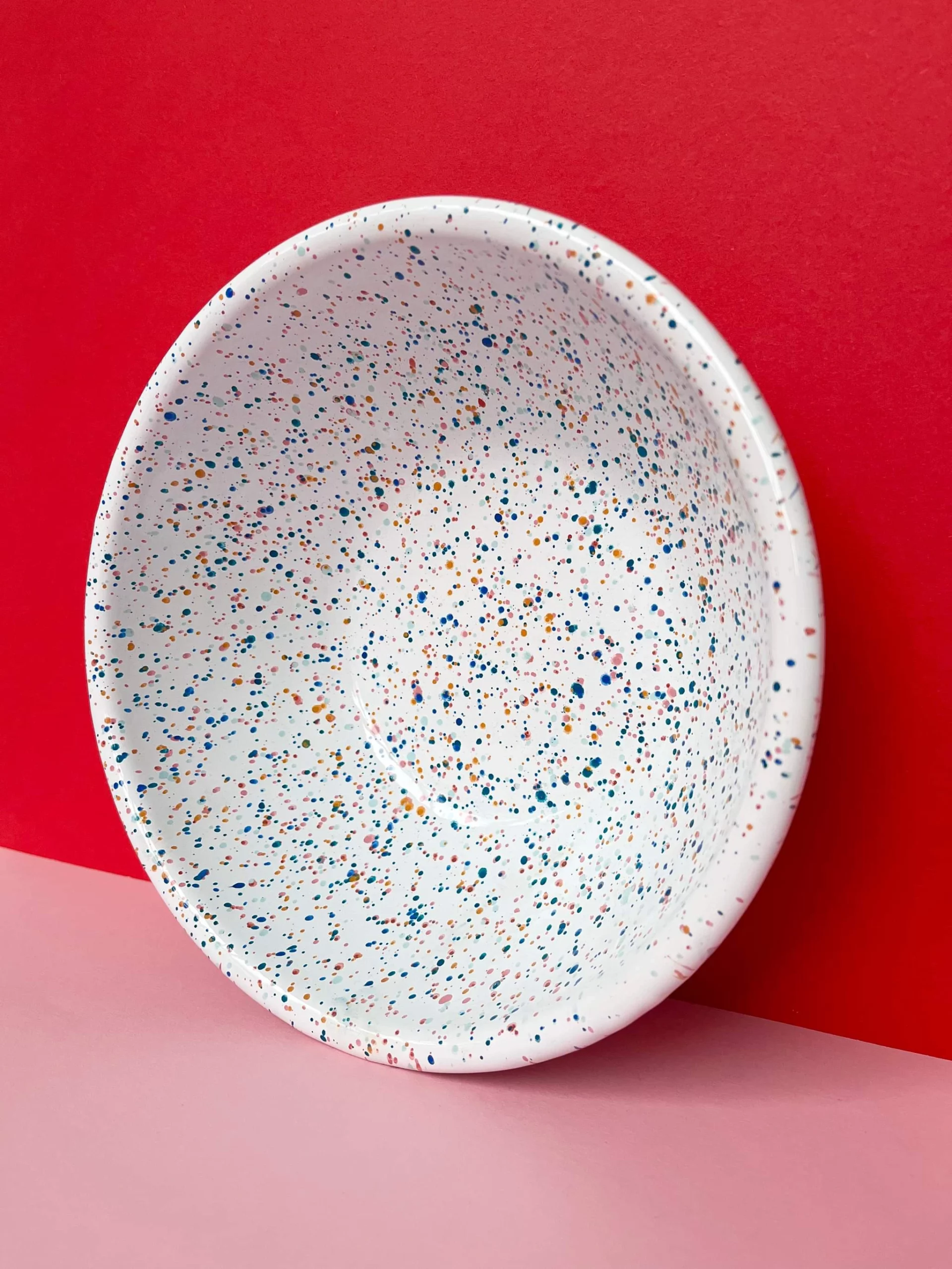 Miska emaliowana biała Miska emaliowana biała