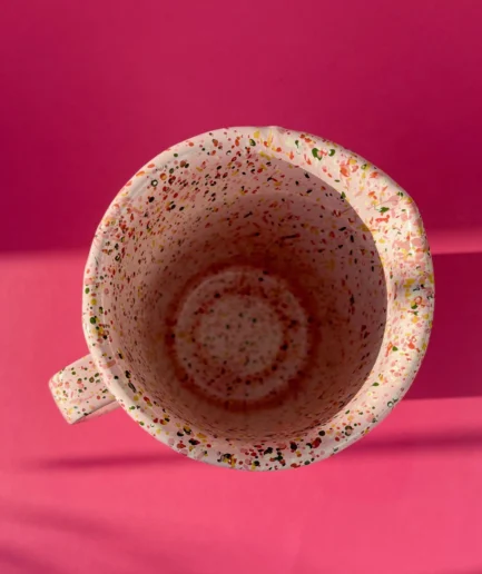 Dzbanek emaliowany różowy Blush Meadow