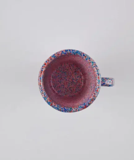 Kubek emaliowany różowy Flow Fest 450 ml