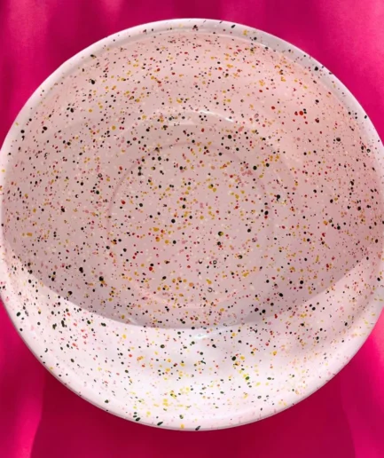 Miska emaliowana duża 34 cm Blush Meadow