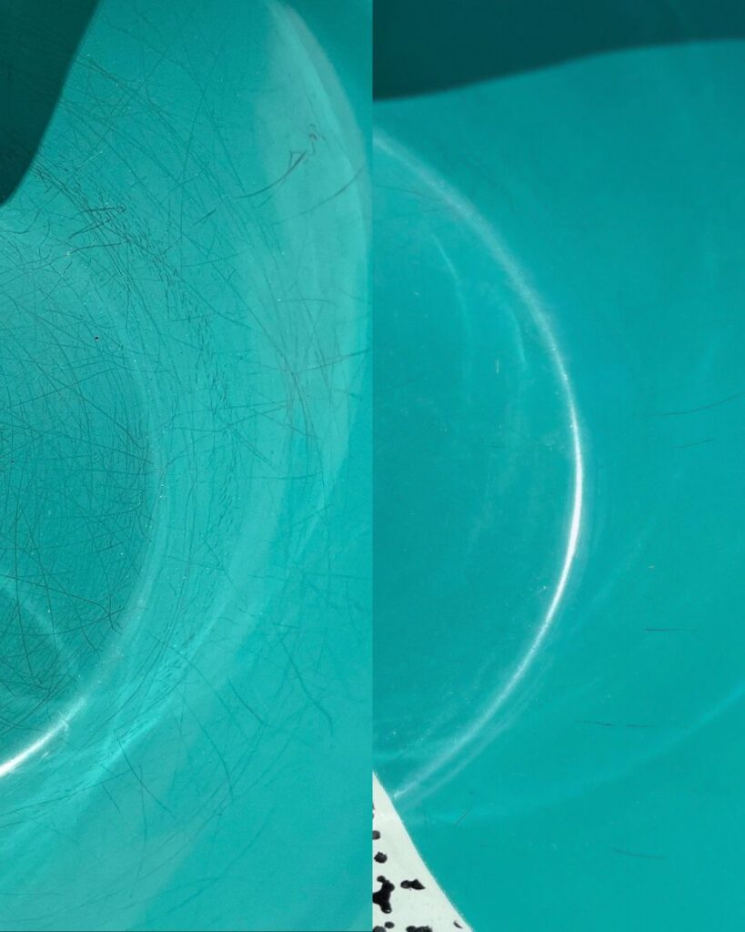 czyszczenie emaliowanej miski